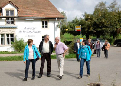 Chorreise des Gemischten Chores Remetschwil 2014 zu den Jura Weiden