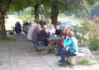 Chorreise des Gemischten Chores Remetschwil 2014 zu den Jura Weiden