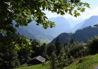 Der gemischte Chor von Remetschwil an eine Ihrer Chorreisen im Glarnerland Braunwald im Jahr 2016