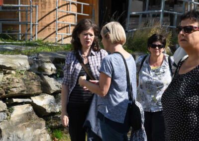 Der gemischte Chor von Remetschwil an eine Ihrer Chorreisen im Glarnerland Braunwald im Jahr 2016