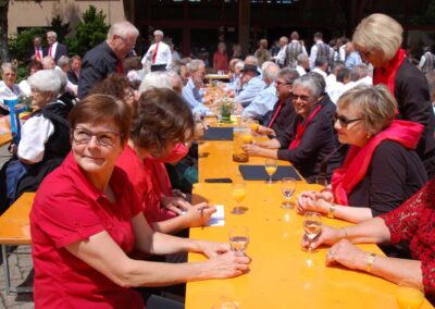 Sängertag 2016 in Berikon mit dem gemischten Chor Remetschwil