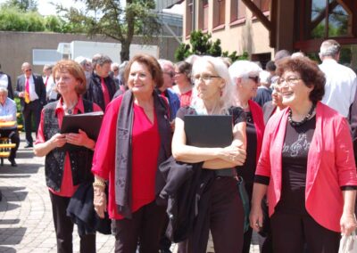Sängertag 2016 in Berikon mit dem gemischten Chor Remetschwil