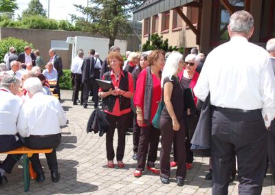 Sängertag 2016 in Berikon mit dem gemischten Chor Remetschwil