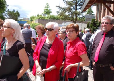Sängertag 2016 in Berikon mit dem gemischten Chor Remetschwil