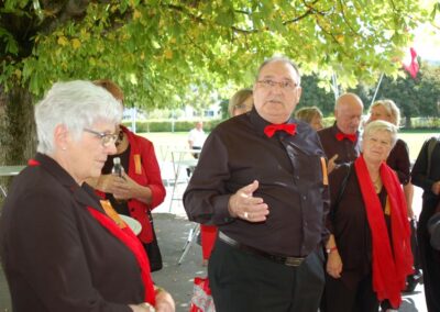 Der Gemischte Chor Remetschwil am Kantonalen Gesangsfest 2014 in Frick