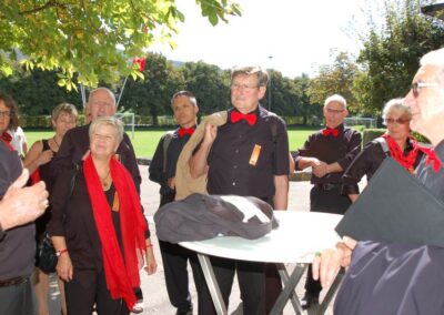 Der Gemischte Chor Remetschwil am Kantonalen Gesangsfest 2014 in Frick