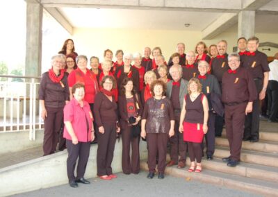 Der Gemischte Chor Remetschwil am Kantonalen Gesangsfest 2014 in Frick
